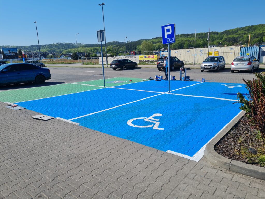 Malowanie parkingów - usługi remontowo budowlane na terenie całej Polski Paketpro